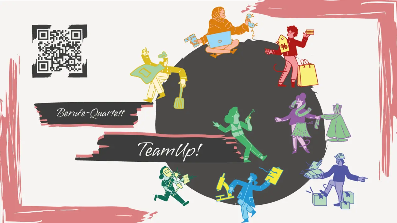 Thumbnail: TeamUp - Berufe-Quartett