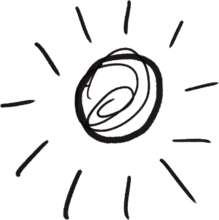 Scribble: Sonne
