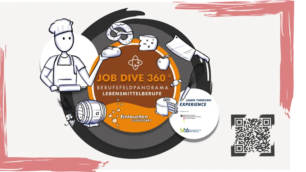 Job Dive 360° - Berufsfeldpanorama Lebensmittel