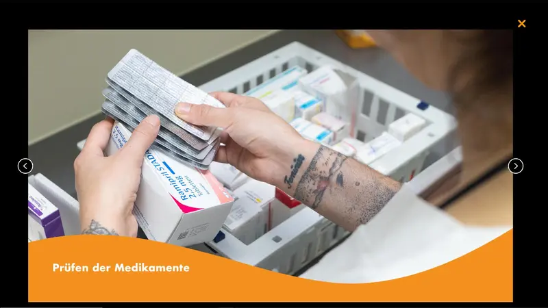Medikamente werden gerichtet