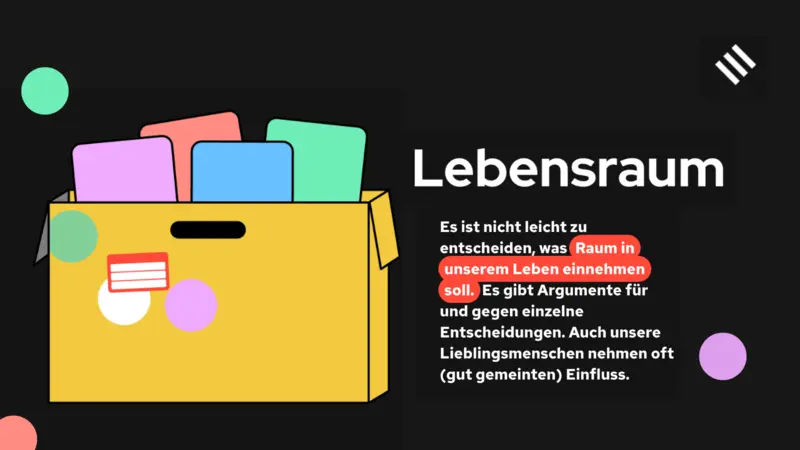 Startscreen Lebensraum